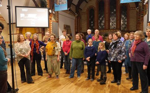 REHEARSING CHOIRS & SCHOOL ASSEMBLIES FOR SOUNDS OF STEAM