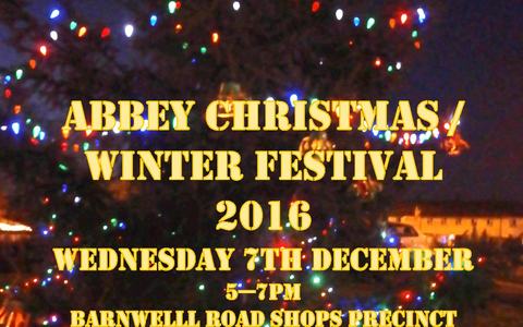Abbey Lantern Festival & Singing & Feasting on 7th Dec - All Welcome!