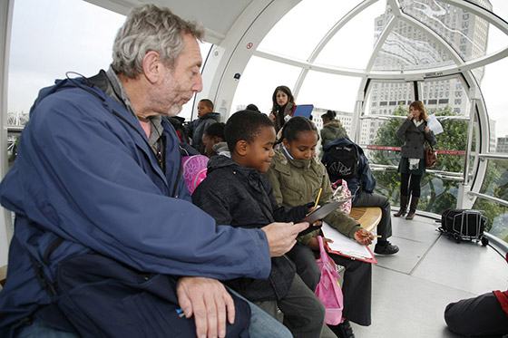 Michael Rosen launching Children's Book Week, 2008