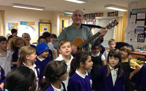 Horrible Histories Style Songwriting Workshop with Dave Cohen