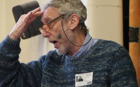 Creative Workshop With Michael Rosen at Abbey Meadows School