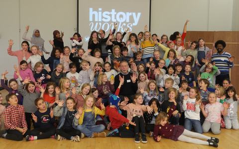 Michael Rosen Workshop -History Beneath Our Feet November 2018