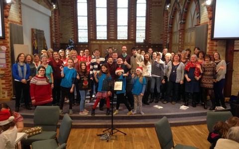 Singing at Mill Road Winter Fair on Saturday 3rd December