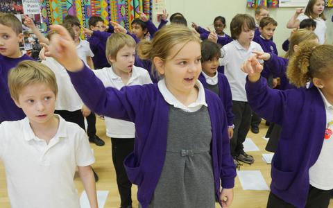 Rhythm, Rhymes & Railways Celebration Assembly at Ridgefield School